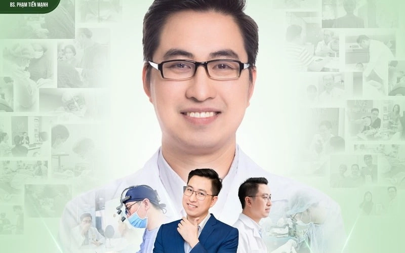 Bác sĩ Tiến Mạnh - Chuyên Gia Thẩm mỹ Hàng Đầu Việt Nam (Nguồn: Internet)