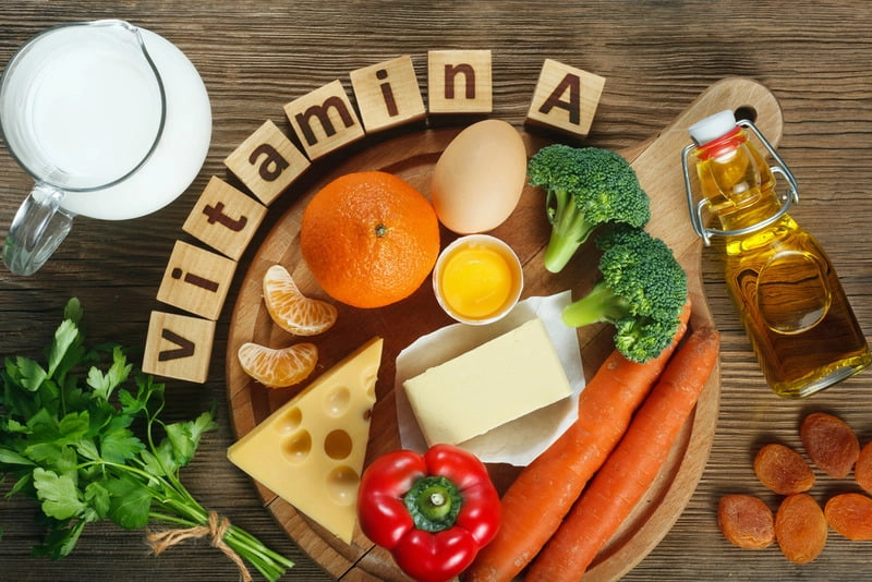 Thực phẩm giàu vitamin A (Nguồn: Internet)